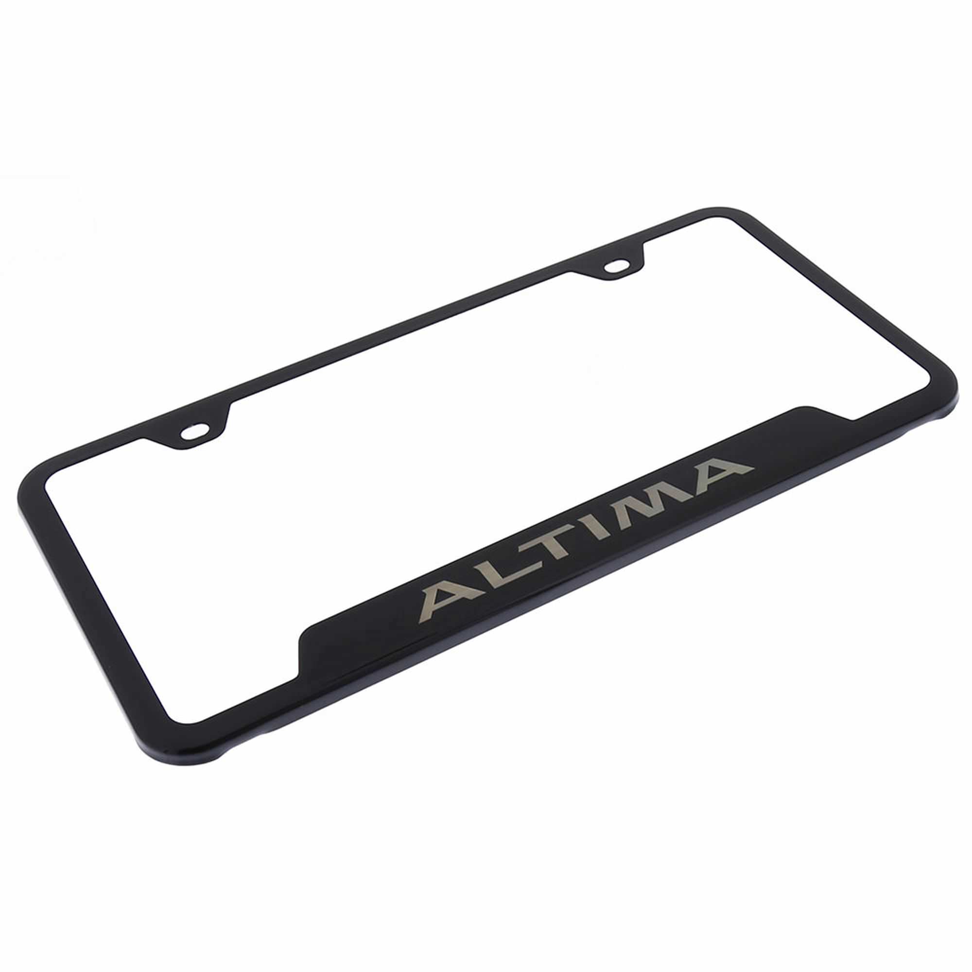 Nissan Altima Laser Etched Logo Cut-Out License Plate Frame - Picture 7 of 13