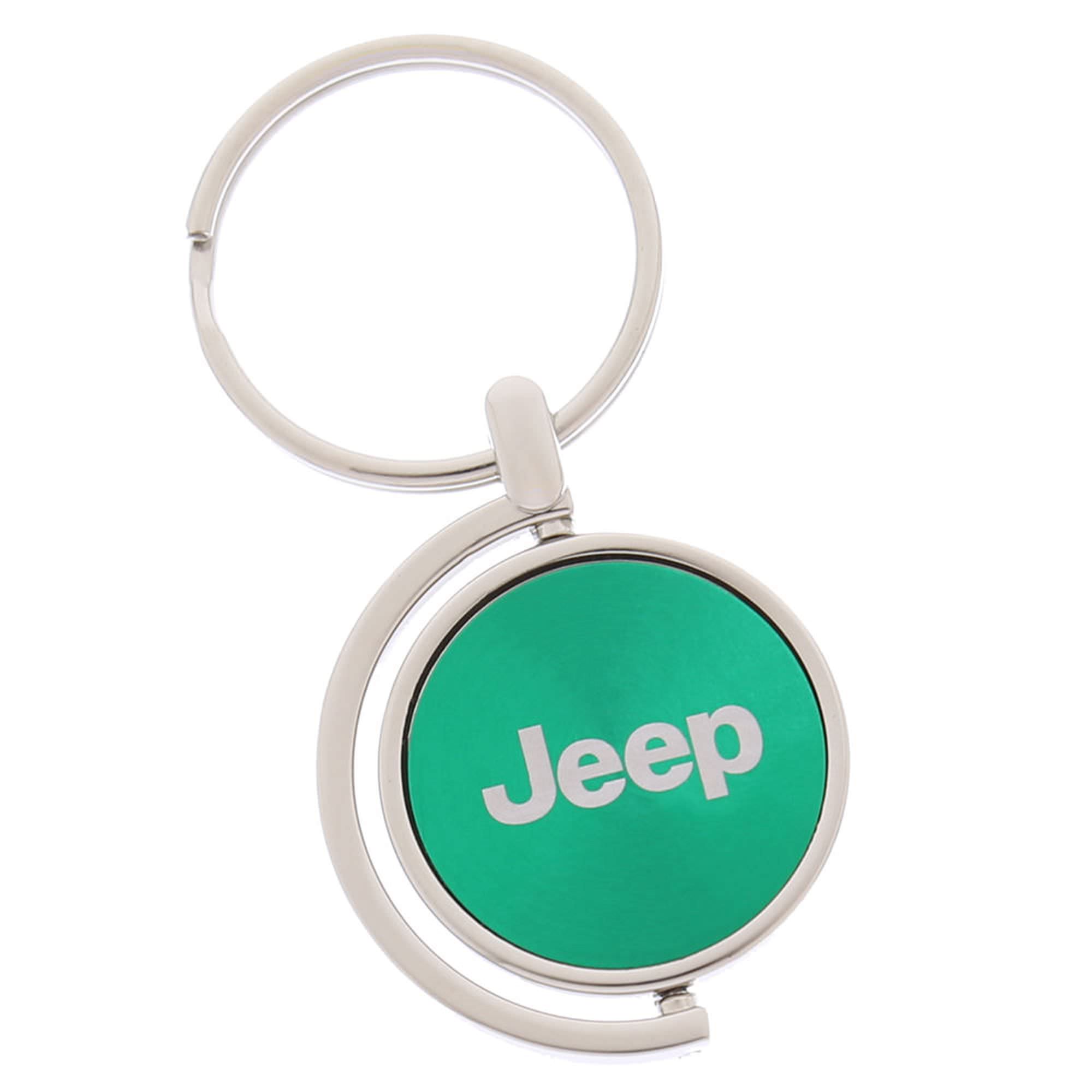 Jeep Spinner Key Fob (Green) - Picture 2 of 2