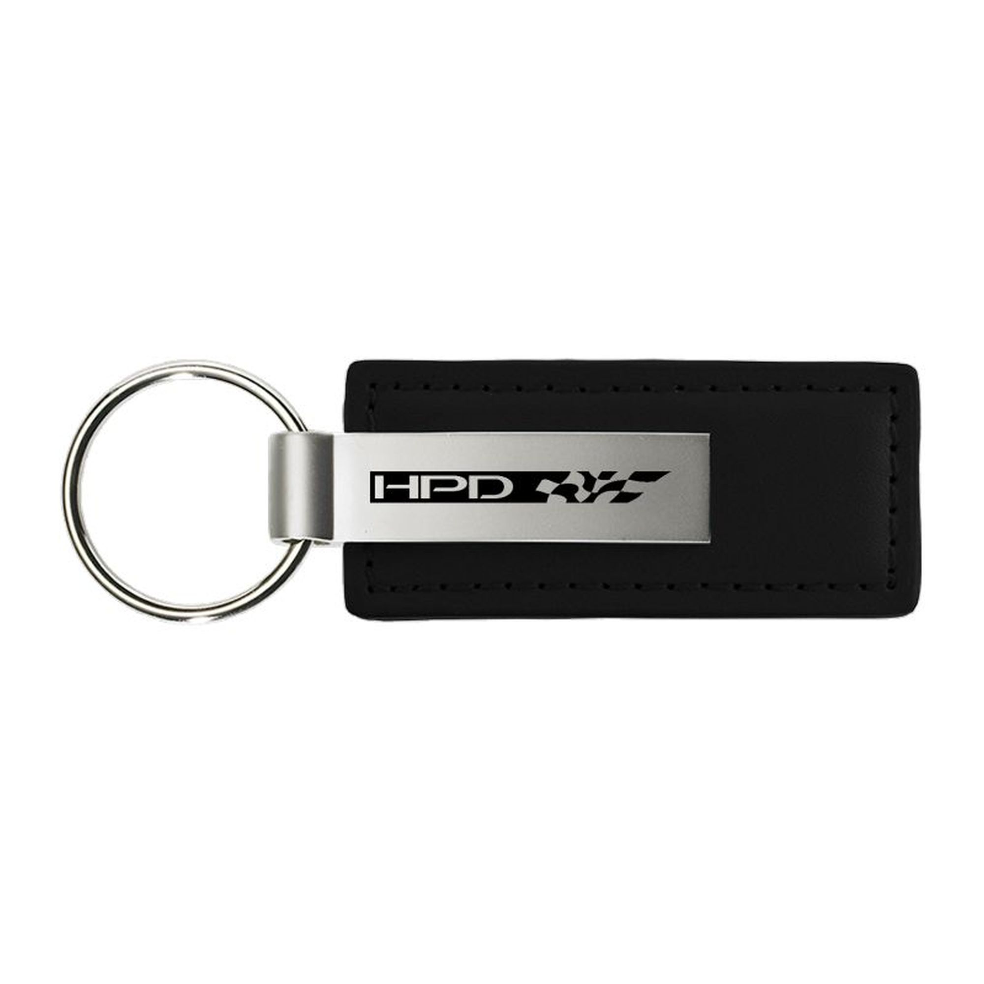 Honda HPD Rectangular Leather Key Chain - Picture 2 of 11