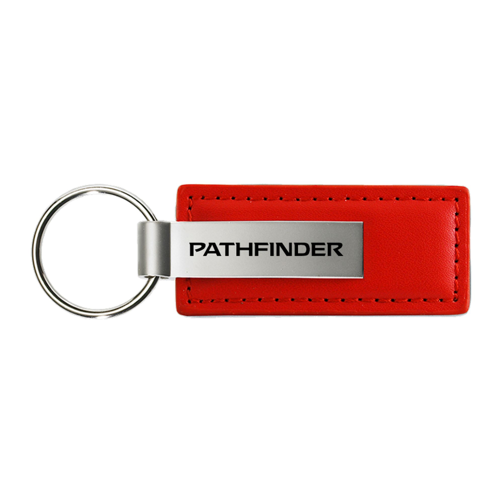 Nissan Pathfinder Rectangular Leather Key chain - Picture 10 of 10