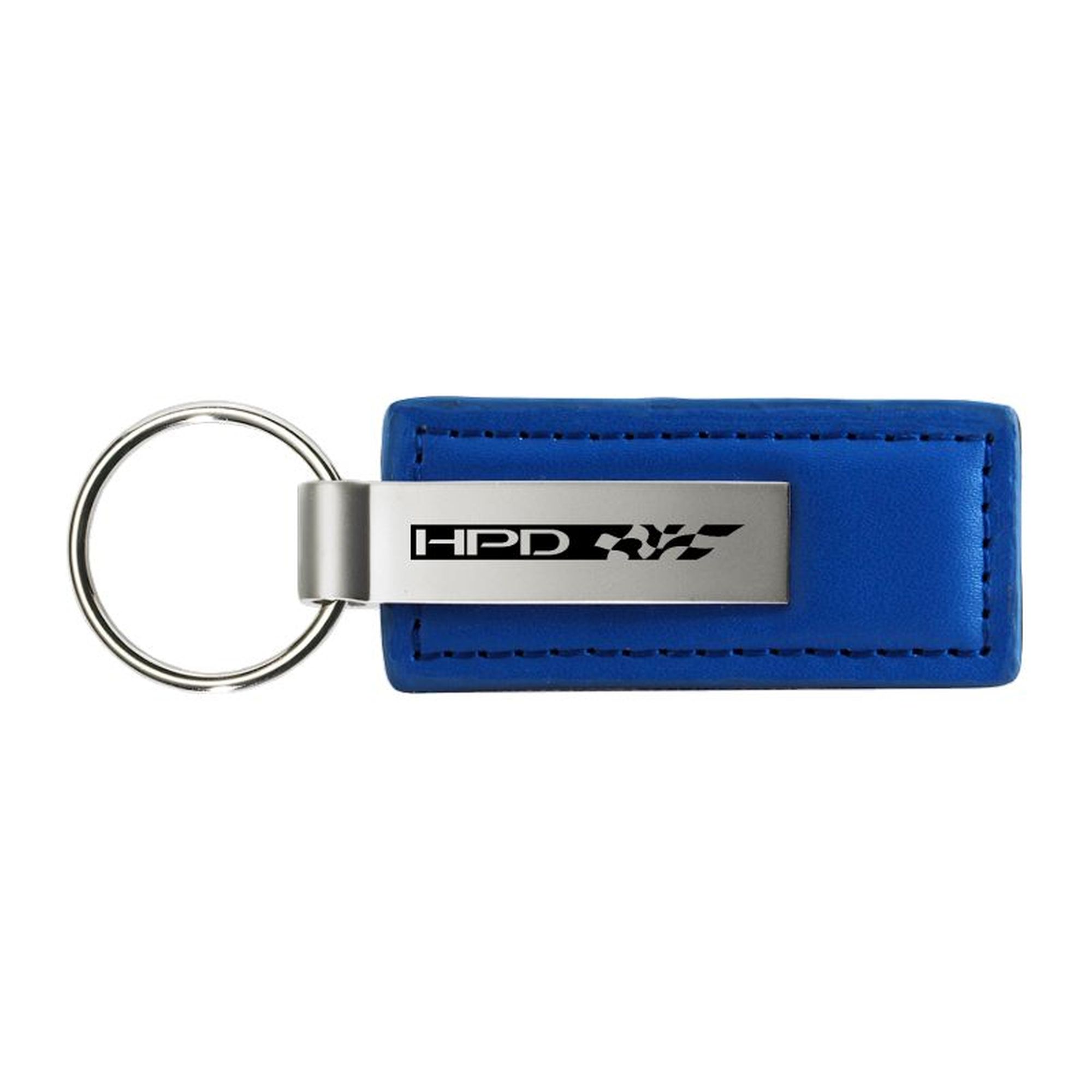 Honda HPD Rectangular Leather Key Chain - Picture 6 of 11