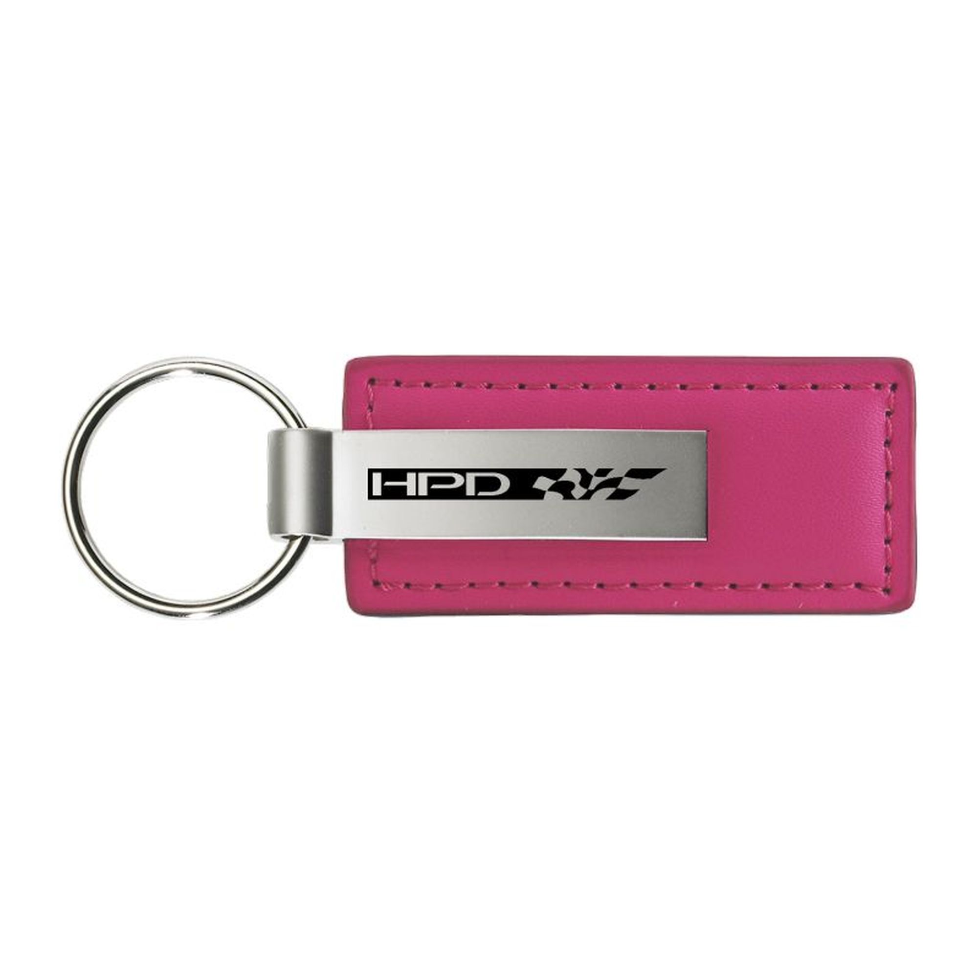 Honda HPD Rectangular Leather Key Chain - Picture 10 of 11
