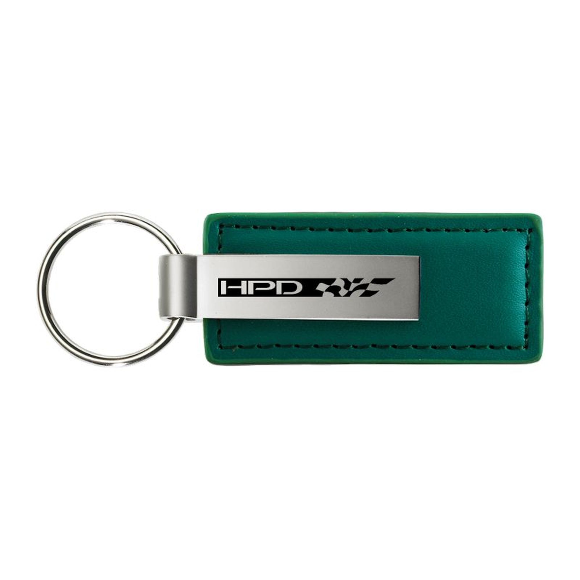 Honda HPD Rectangular Leather Key Chain - Picture 7 of 11