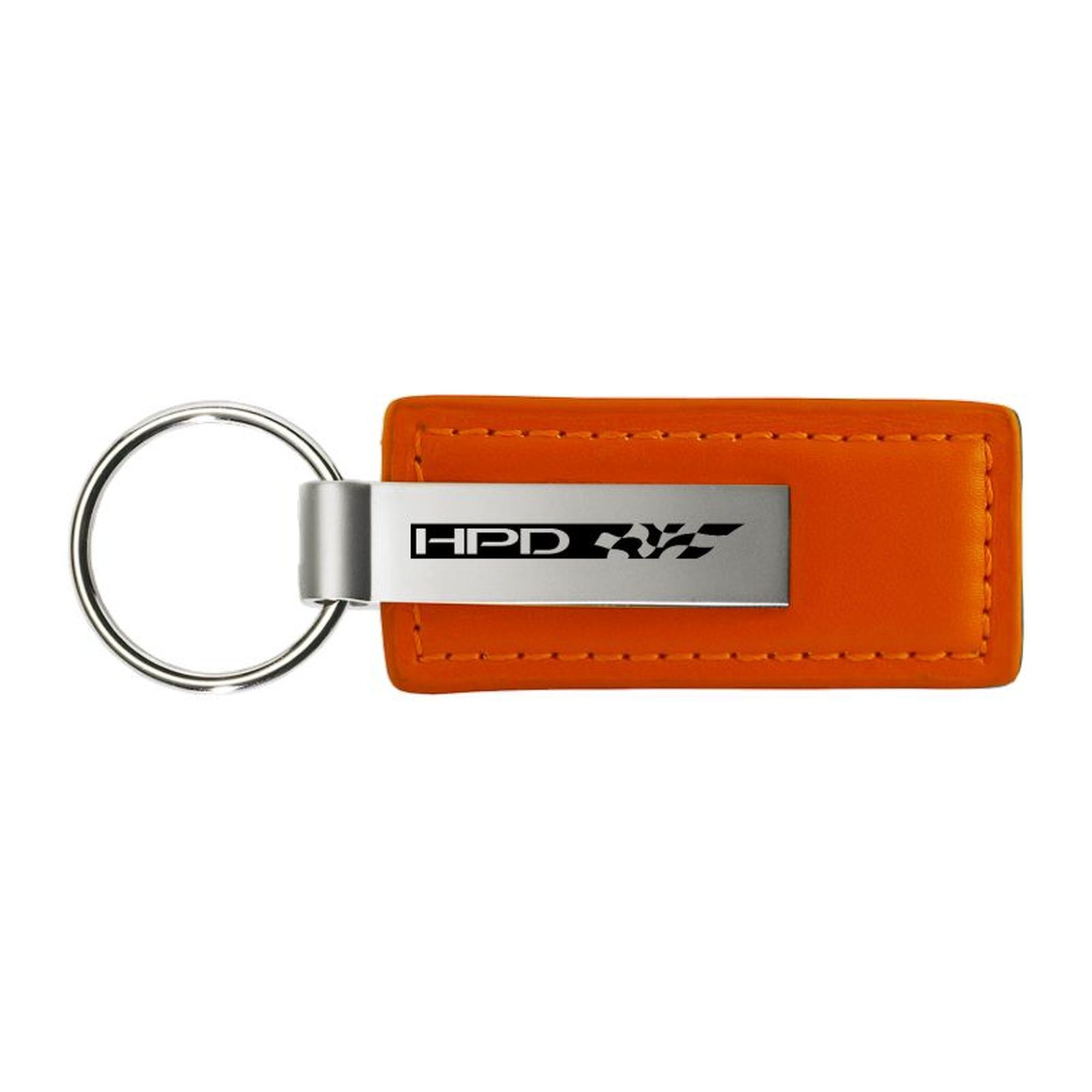 Honda HPD Rectangular Leather Key Chain - Picture 8 of 11