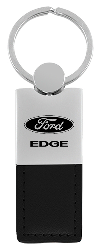 Ford Edge Duo Rectangular Leather Key Chain