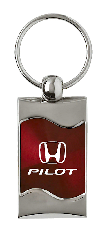 Honda Pilot Rectangular Wave Key Ring - Picture 11 of 29