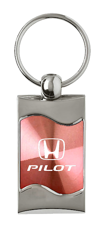 Honda Pilot Rectangular Wave Key Ring - Picture 20 of 29