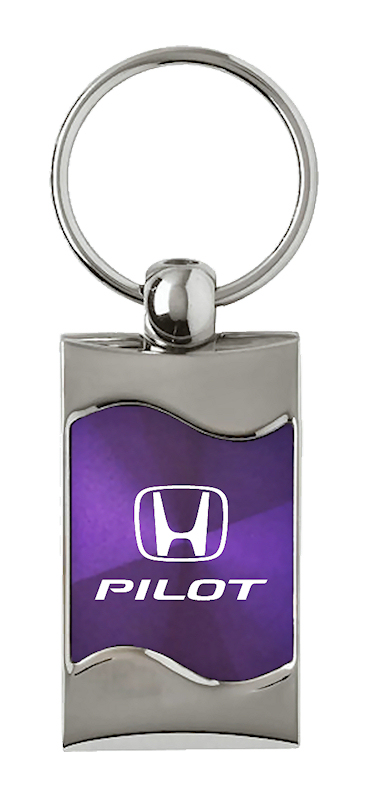 Honda Pilot Rectangular Wave Key Ring - Picture 23 of 29