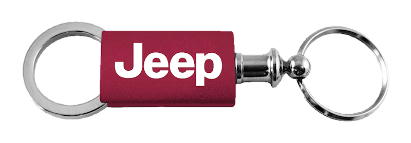 Jeep Anodized Aluminum Valet Key Fob - Picture 3 of 6