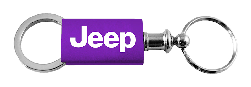 Jeep Anodized Aluminum Valet Key Fob - Picture 5 of 6