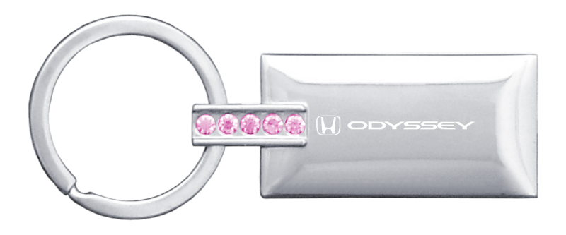 Honda Odyssey Jeweled Rectangular Key Ring - Picture 4 of 9