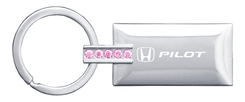 Honda Pilot Jeweled Rectangular Key Ring - Picture 4 of 9