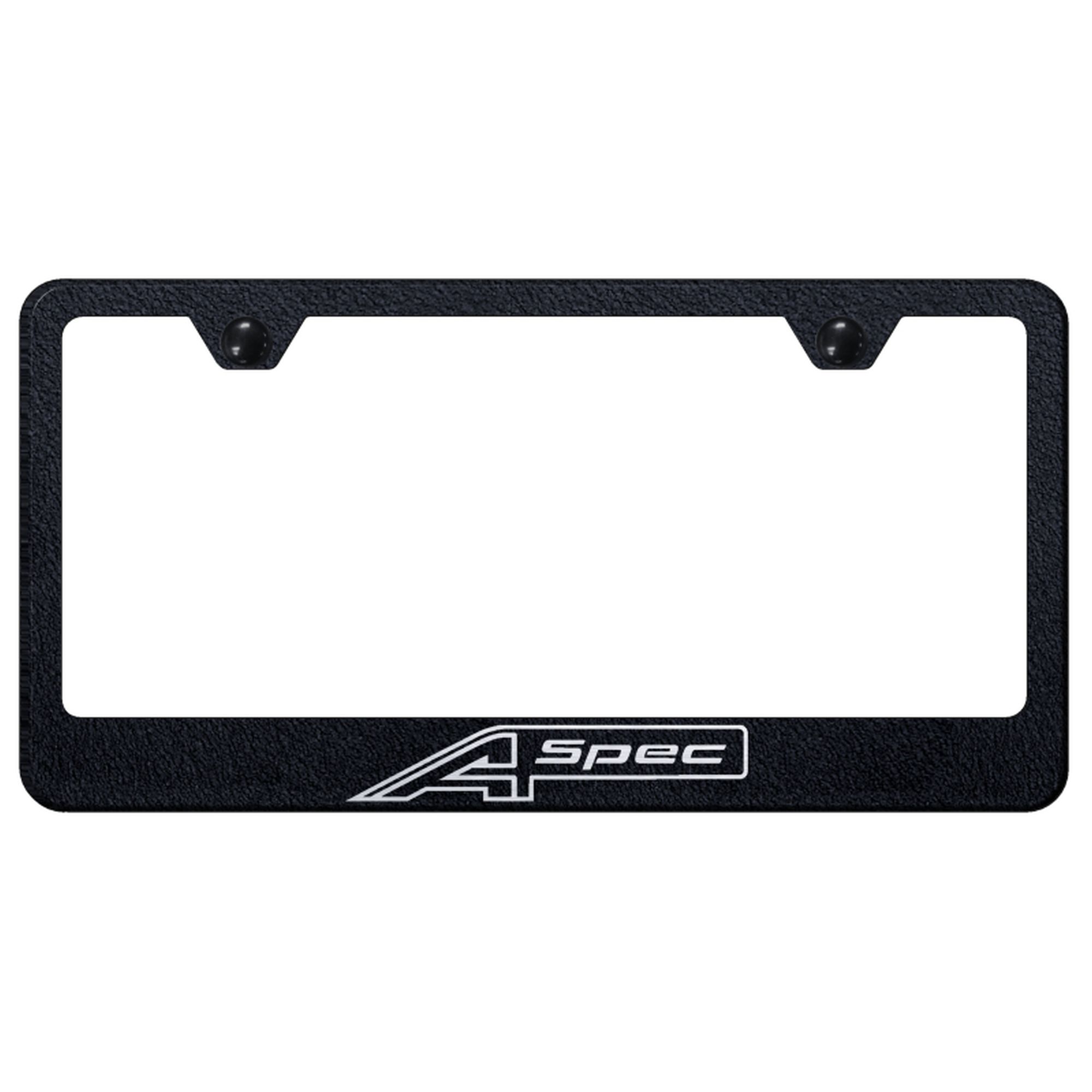 Acura A-Spec Laser Etched Logo Stainless Steel License Plate Frame - Picture 7 of 9
