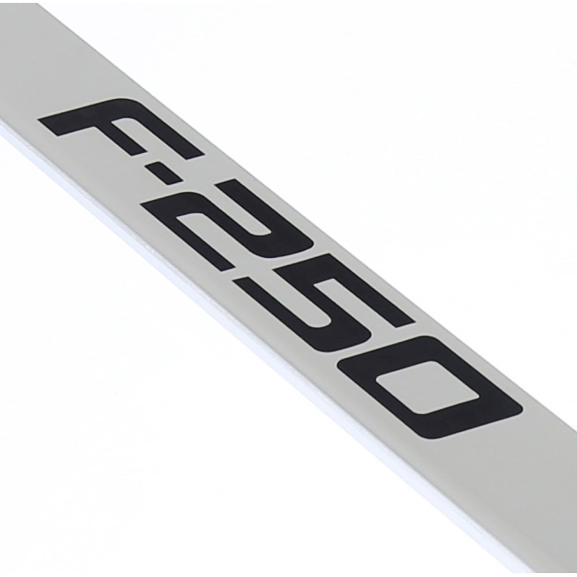 Ford F-250 Laser Etched Logo Stainless Steel License Plate Frame