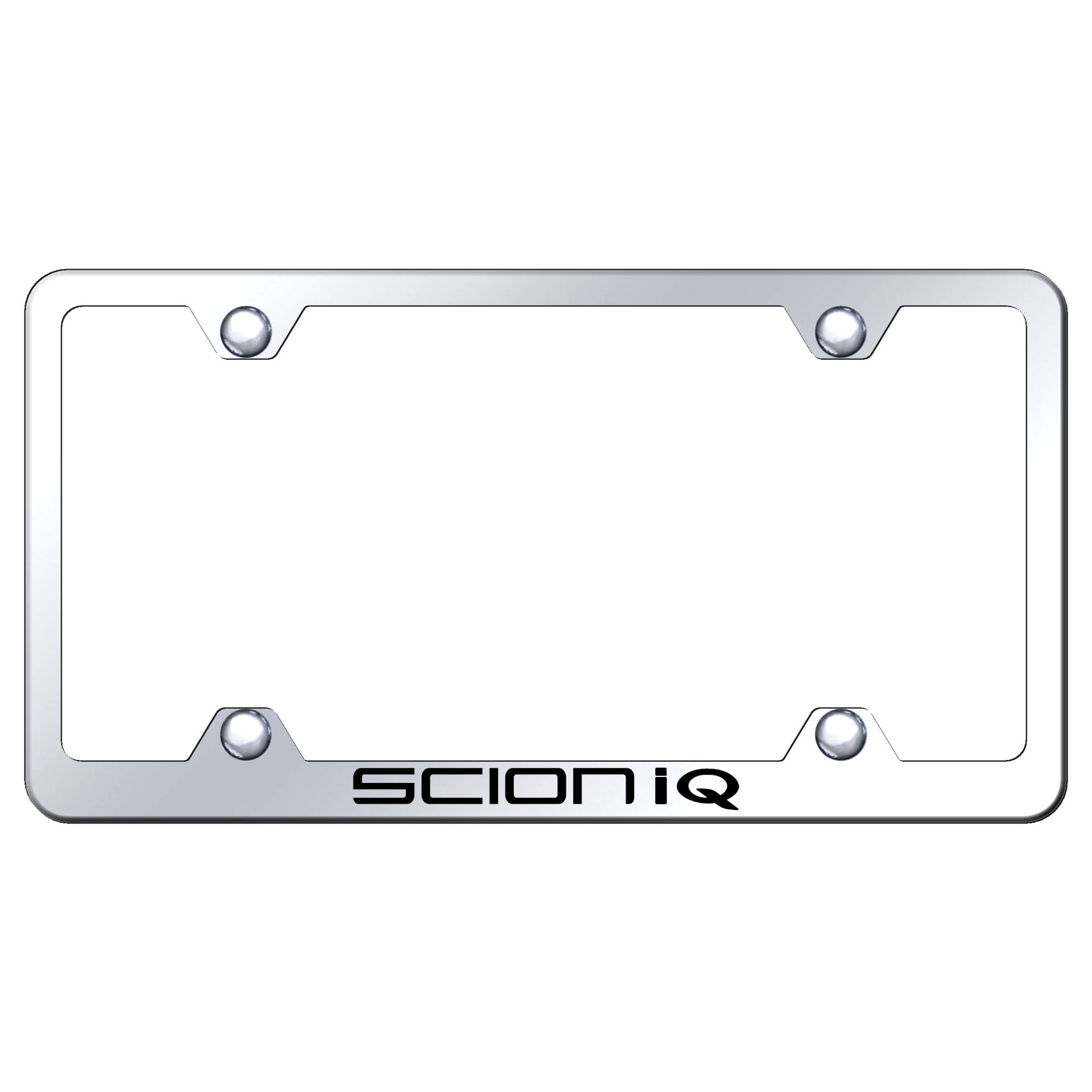 Toyota Scion iQ Laser Etched Logo Wide Body License Plate Frame - Bild 5 von 5