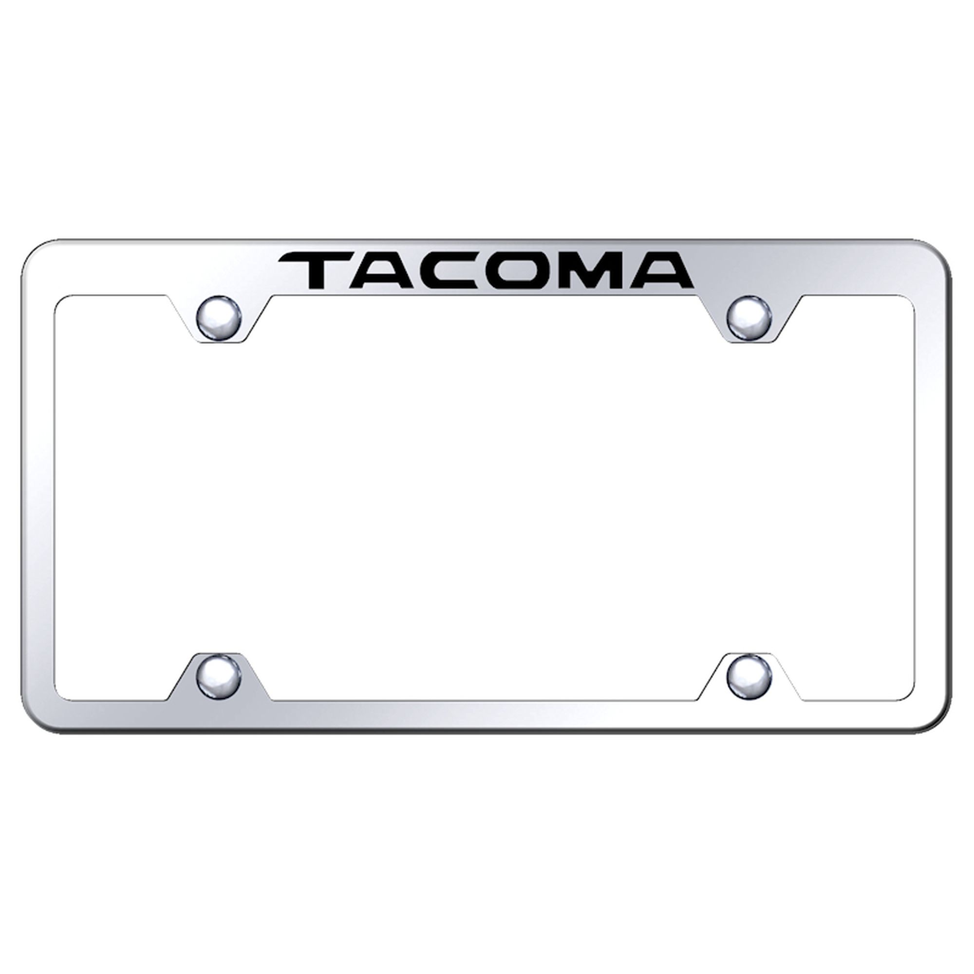 Toyota Mirrored Chrome Stainless Steel License Plate Frame Lf 588